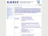 GOSIC Home | Global Observing Systems Information Center GOSIC Home | Global Observing Systems Information Center