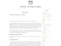 gospel-truth - Gospel of Jesus Christ