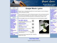 gospelmusiclyricsden.com gospel, music, gospel music lyrics