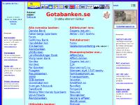 gotabanken.se bank, l&aring;n, aktiekurser