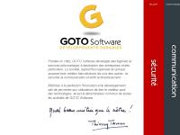 GOTO Software, bienvenue sur le site GOTO Software, bienvenue sur le site