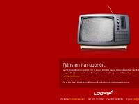 Tjänsten har upphört Tjänsten har upphört