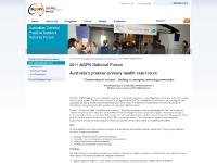 Australian General Practice Network (AGPN) - 2011 AGPN National Forum Australian General Practice Network (AGPN) - 2011 AGPN National Forum