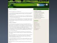 GPS For Golfers - Get Your Golf GPS Today! GPS For Golfers - Get Your Golf GPS Today!