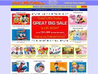 liten greatlittleparties.co.uk skärmbild