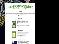 Gregory Maguire - Harper Collins Publishers Gregory Maguire - Harper Collins Publishers