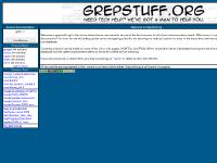 Grepstuff.org - Need tech help? We've got a man to help you with all of your documentation needs.