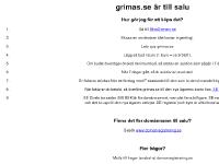 grimas.se är till salu grimas.se är till salu
