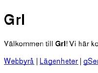 liten grl.se skärmbild liten grl.se skärmbild