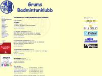 grumsbadminton.se Förstasidan, Aktiviteter, Om oss grumsbadminton.se Förstasidan, Aktiviteter, Om oss