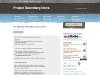 gutenbergnews.org project gutenberg, ebooks, books
