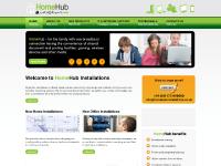 HomeHub Installations - home and office communications network enabling the sharing