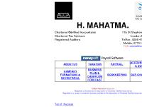 h-mahatma.co.uk TAXATION, PAYROLL, ACCOUNTANCY & AUDIT h-mahatma.co.uk TAXATION, PAYROLL, ACCOUNTANCY & AUDIT