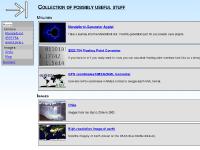 Collection of possibly useful stuff Collection of possibly useful stuff