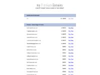 my Premium Domains my Premium Domains