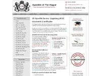 UK Apostille Service - Legalising all UK documents & certificates | www.hagueapostille.co.uk