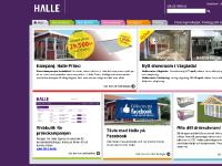 liten halle.se skärmbild