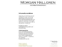 Morgan Hallgren - Informationskonsult, utbildare, teknisk konsult - konsult inom offentlig upphandling