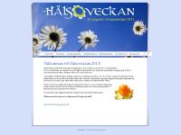 Hälsoveckan 3 - 11 september 2011 Hälsoveckan 3 - 11 september 2011