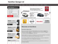 hamiltongarage.co.uk Used Vehicles, New Vehicles, Offers