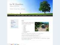 hamiltonlandscaping.co.uk Ian W Hamilton, landscaping, landscaper