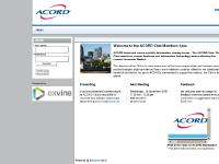 ACORD - Club Members Area ACORD - Club Members Area