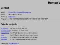 hampa.ch pubkey.txt, PCE/ibmpc, PCE/macplus