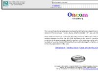 Online Communities Archive Online Communities Archive