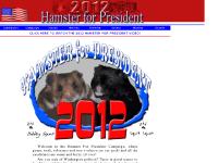 HAMSTER FOR PRESIDENT 2012
