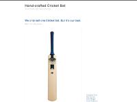 handcraftedcricketbat.co.uk handcraftedcricketbat.co.uk