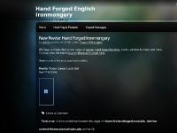 handforgedironmongery.co.uk Hand Forged English Ironmongery, Hand Forged Products, New Pewter Hand Forged Ironmongery