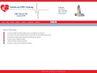 Welcome to Hands on CPR Training.com
