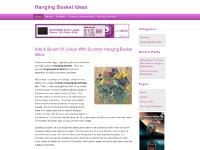 Hanging Basket Ideas | Summer Hanging Basket Ideas