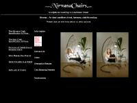Nirvana Chairs. Hand crafted stainless steel hanging chair for the garden or home