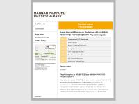 HANNAH PICKFORD PHYSIOTHERAPY: Find Physiotherapists in Braintree