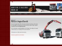 Hansson & Haglund Åkeri AB borås kranbil kinna kran personkorg lastväxlare transport