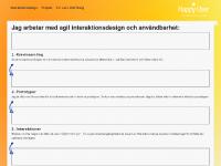 Happy User: interaktionsdesign och användbarhet