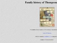 Family history of Thompson/Woodham Family history of Thompson/Woodham
