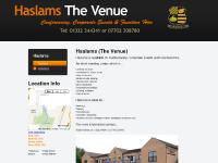 Haslams (The Venue) Conferencing, Corporate Business Events and Function Room Hire in Derby Haslams (The Venue) Conferencing, Corporate Business Events and Function Room Hire in Derby