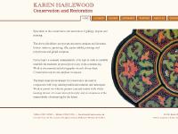 Karen Haslewood Conservation and Restoration | Lacquer. Gilding. Painting. Specialists Karen Haslewood Conservation and Restoration | Lacquer. Gilding. Painting. Specialists