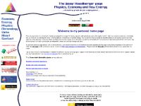 The Josef Hasslberger Homepage - Physics, Economy and New Energy The Josef Hasslberger Homepage - Physics, Economy and New Energy