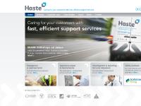 Haste | Caring for your customers with fast, efficient support services