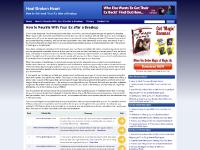 Heal Broken Heart - How to Get back Your Ex after a Breakup