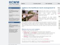 WHO | Healthcare waste management: Home WHO | Healthcare waste management: Home