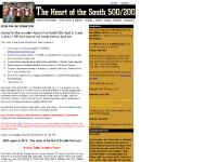 heartofthesouth500.com “link”, Entry Form, The Routes
