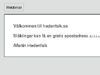 hedenfalk.se hedenfalk.se