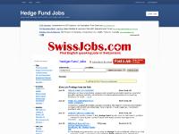 hedge fund vacancies