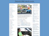 Plymouth HEMI Cuda de course