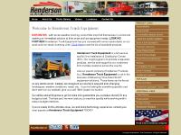 Municipal Snow and Ice Control Truck Equipment - Henderson Truck Equipment Municipal Snow and Ice Control Truck Equipment - Henderson Truck Equipment