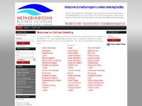 hetheringtonsweb.co.uk Business Machines, Catering and Janitorial, Furniture and Workspace